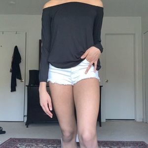 Off the shoulder top